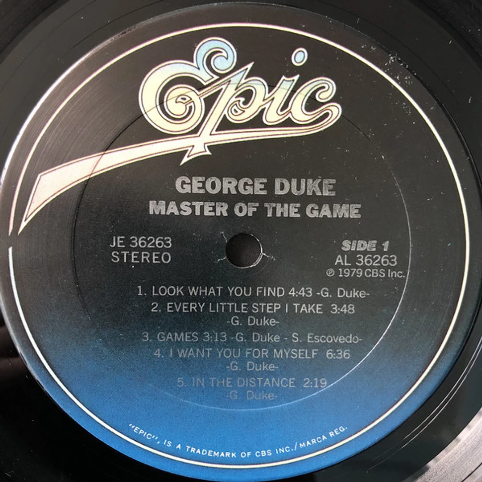 George Duke - Master Of The Game