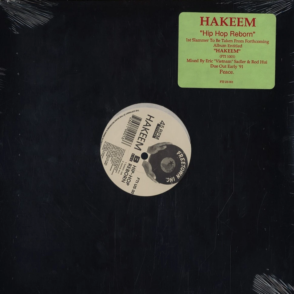Hakeem - Hip hop reborn