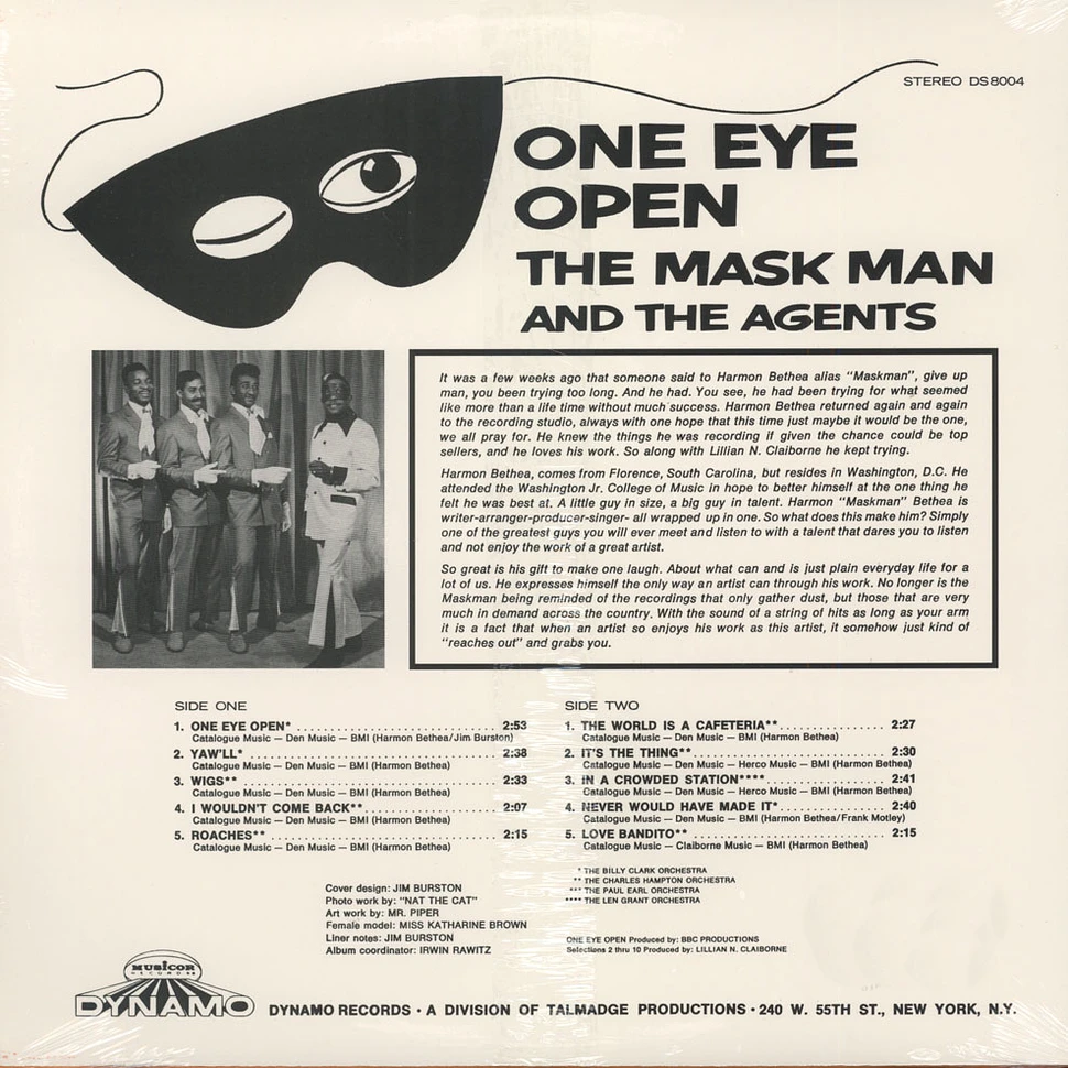 Mask Man And The Agents - One eye open