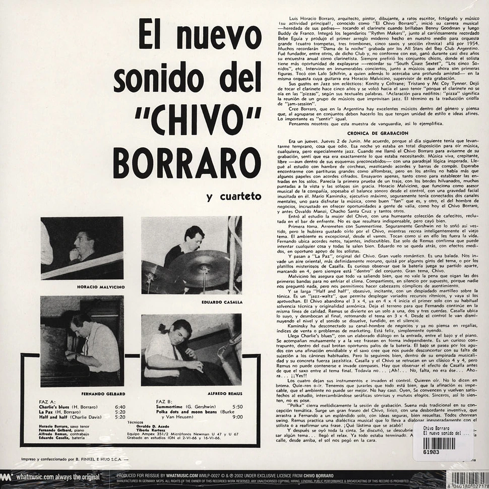 Chivo Borraro - El nuevo sonido del Chico Borrara