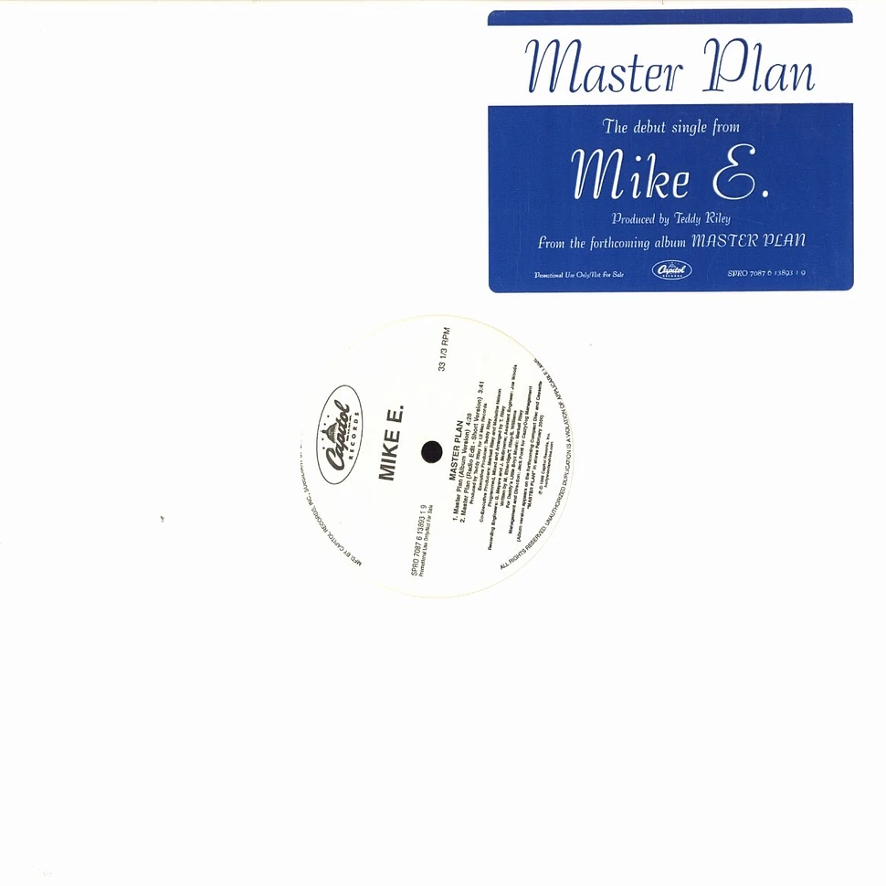 Mike E - Master plan