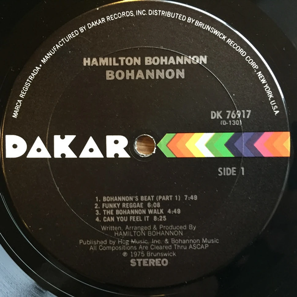Hamilton Bohannon - Bohannon