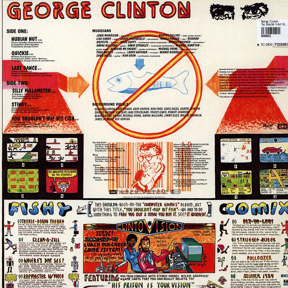 George Clinton - You Shouldn't-Nuf Bit Fish