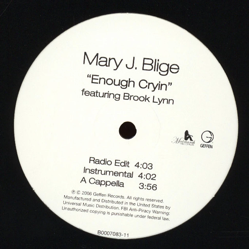 Mary J.Blige - Enough cryin feat. Brook-lyn