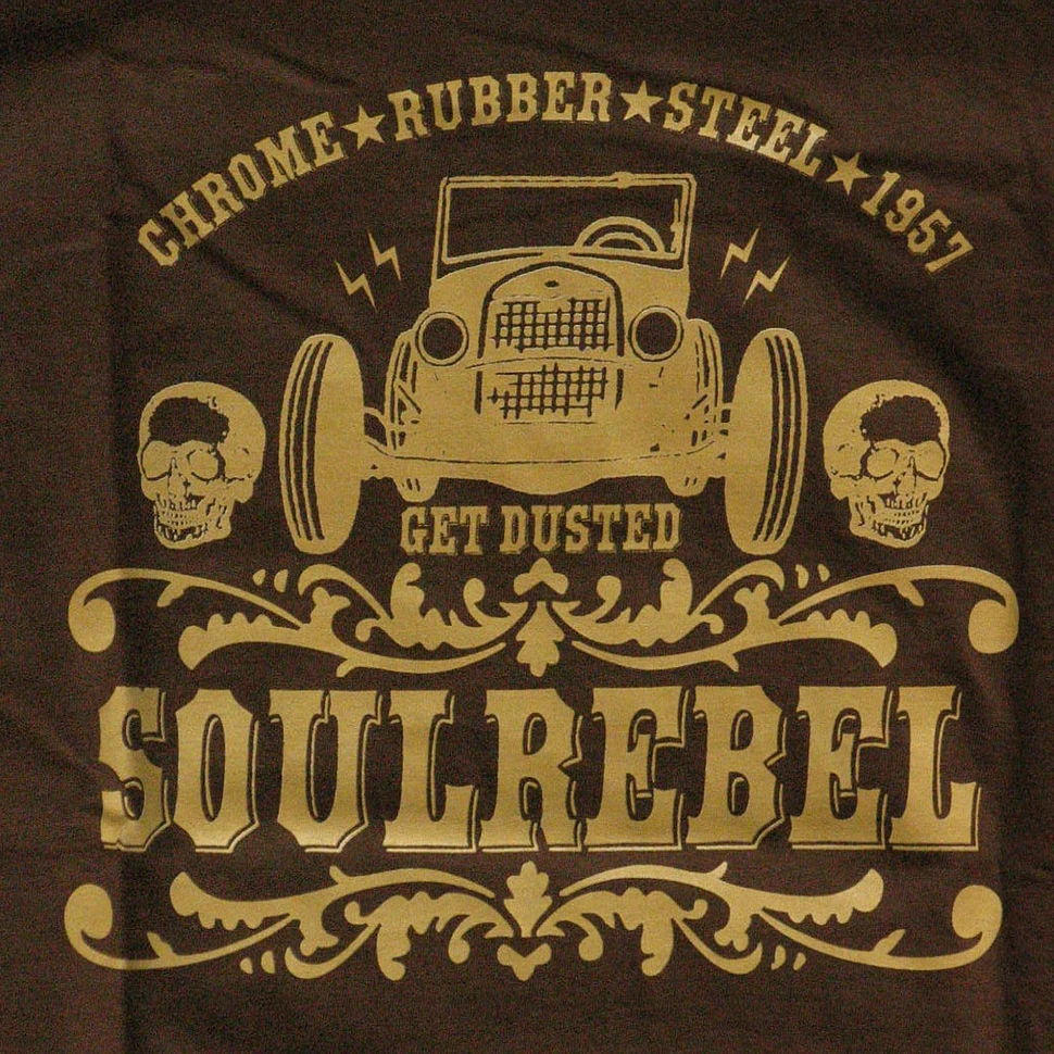 Soul Rebel - Chrome rubber steel T-Shirt