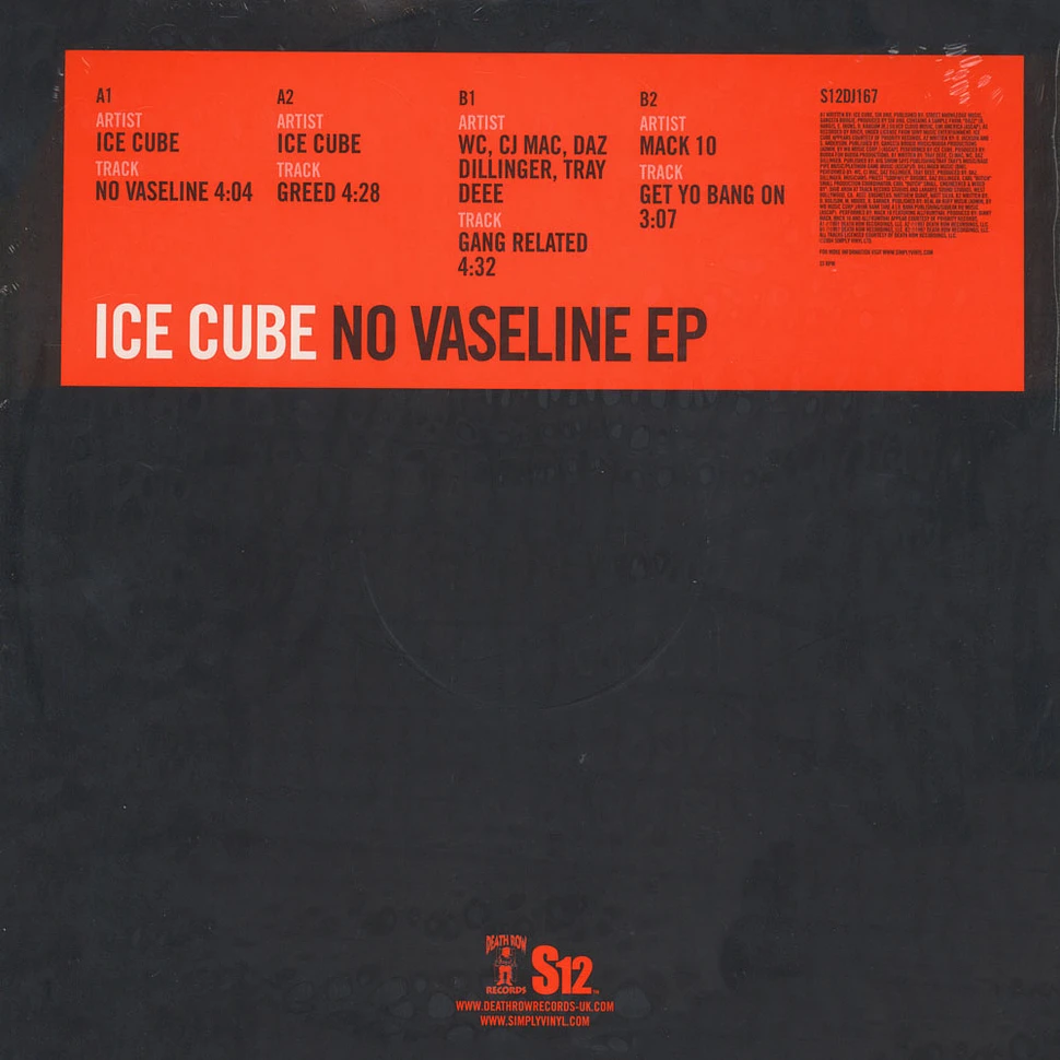 Ice Cube - No vaseline EP