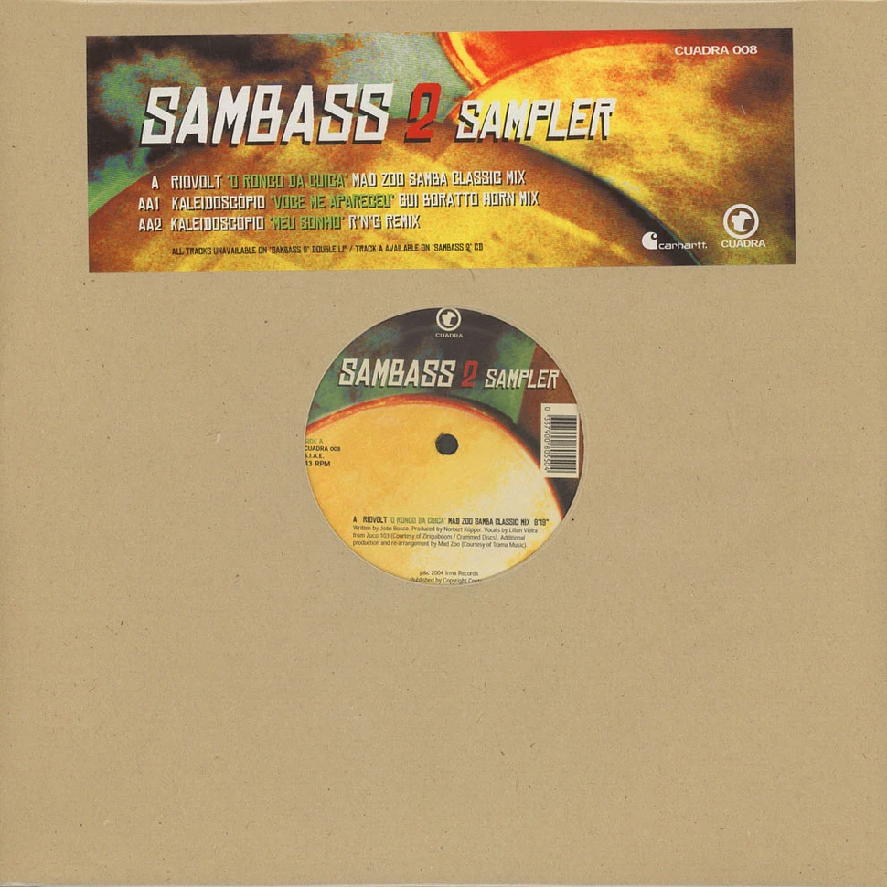 Sambass - Volume 2 sampler