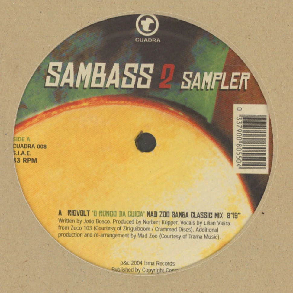 Sambass - Volume 2 sampler