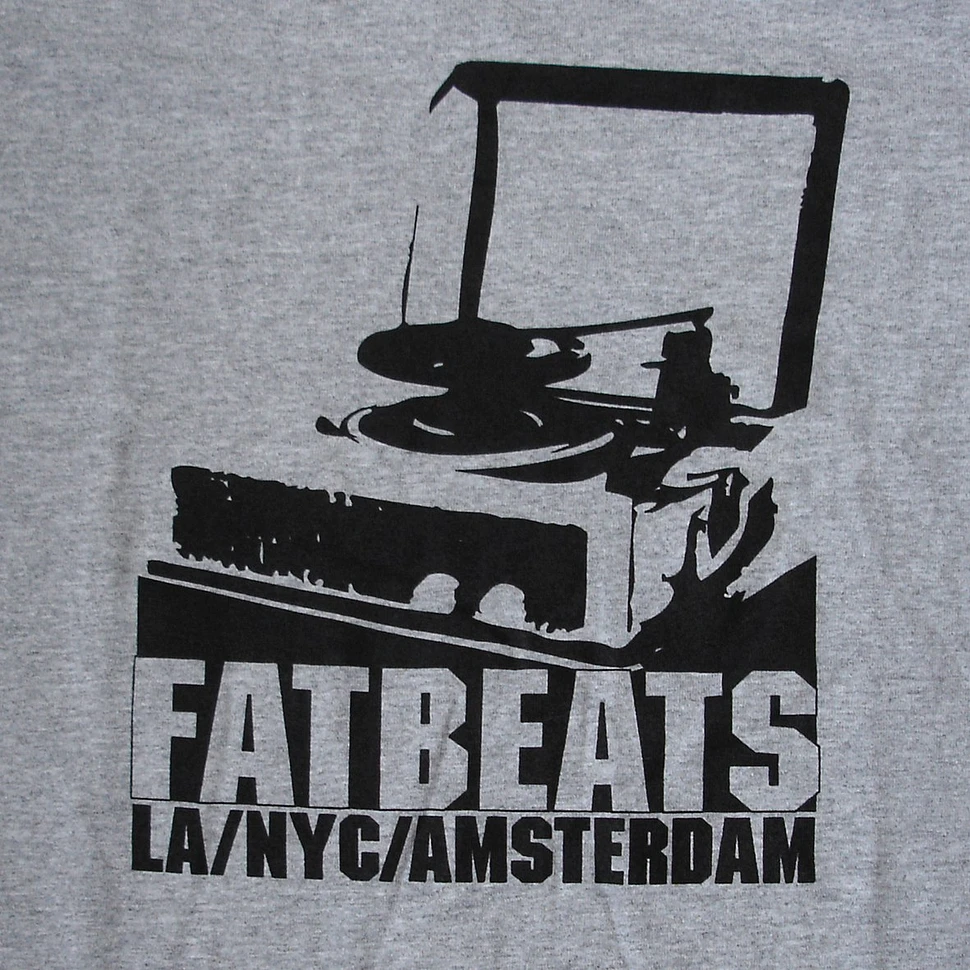 Fat Beats - Turntable T-Shirt