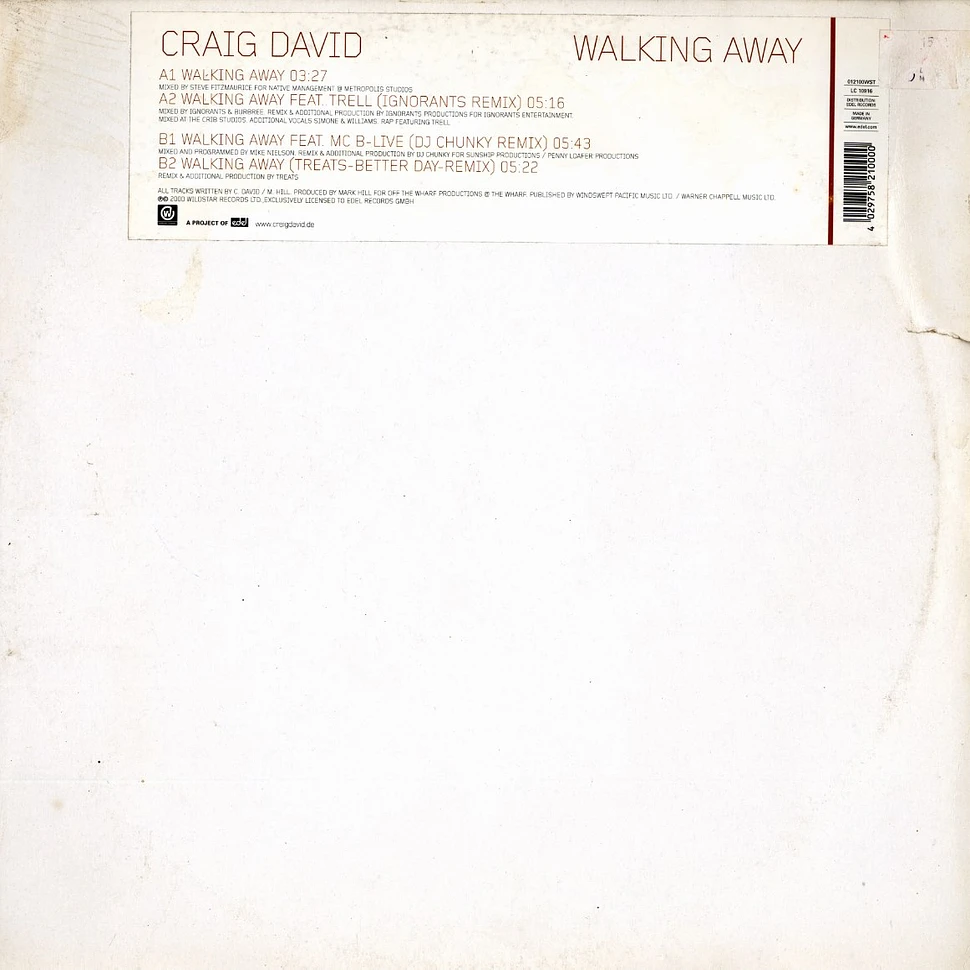 Craig David - Walking away