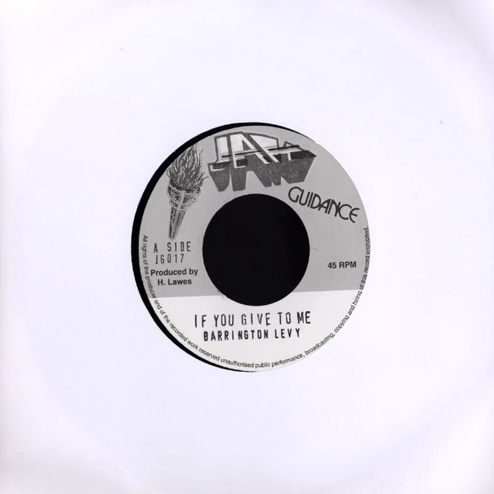 Barrington Levy - If You Give To Me