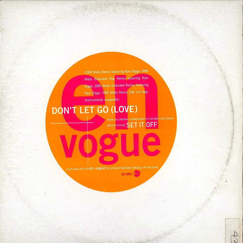 En Vogue - Don't let go (love) remix feat. Rah Digga