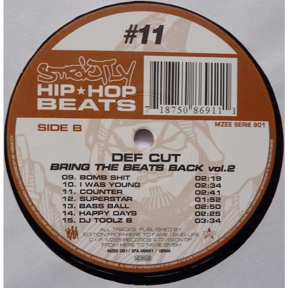 Def Cut - Bring The Beats Back 2