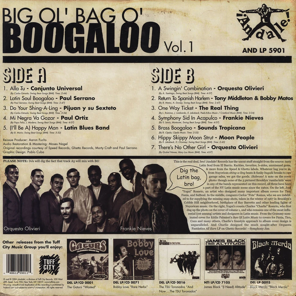 Big Ol' Bag O' Boogaloo - Volume 1
