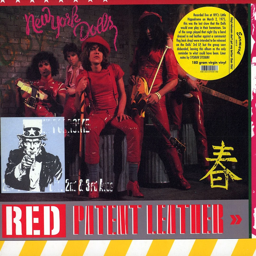 New York Dolls - Red patent leather