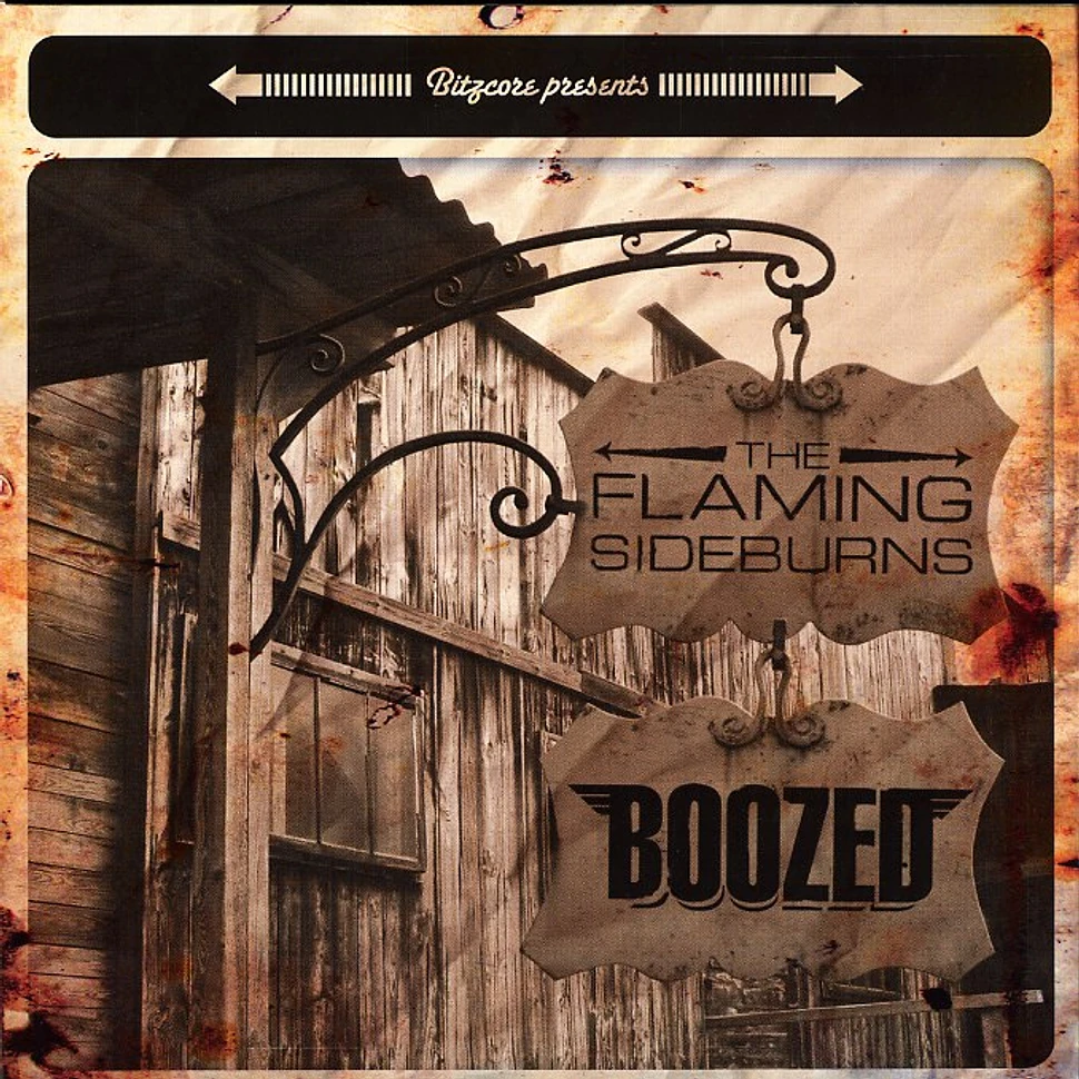 The Flaming Sideburns / Boozed - Split EP