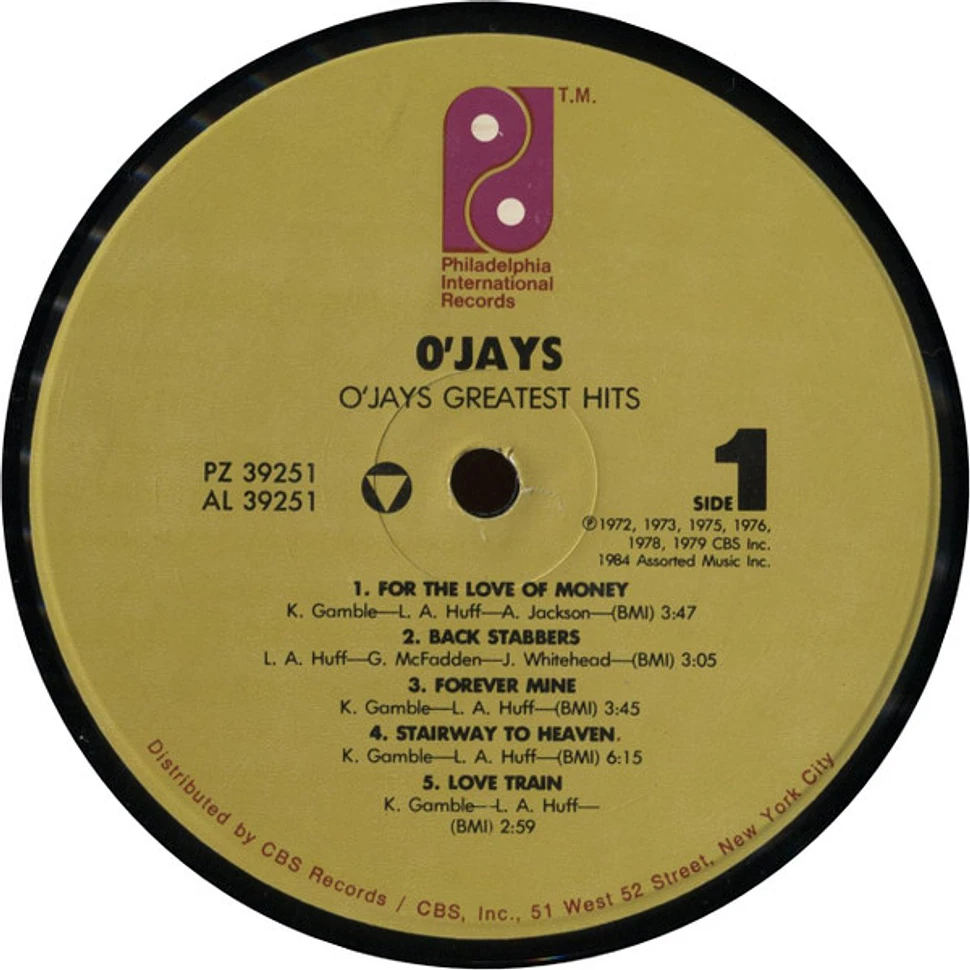 The O'Jays - O'Jays Greatest Hits