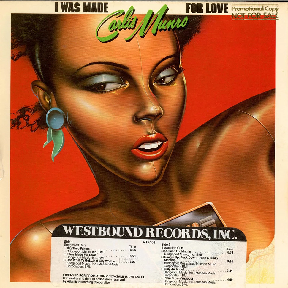 Carlis Munro - I was made for love
