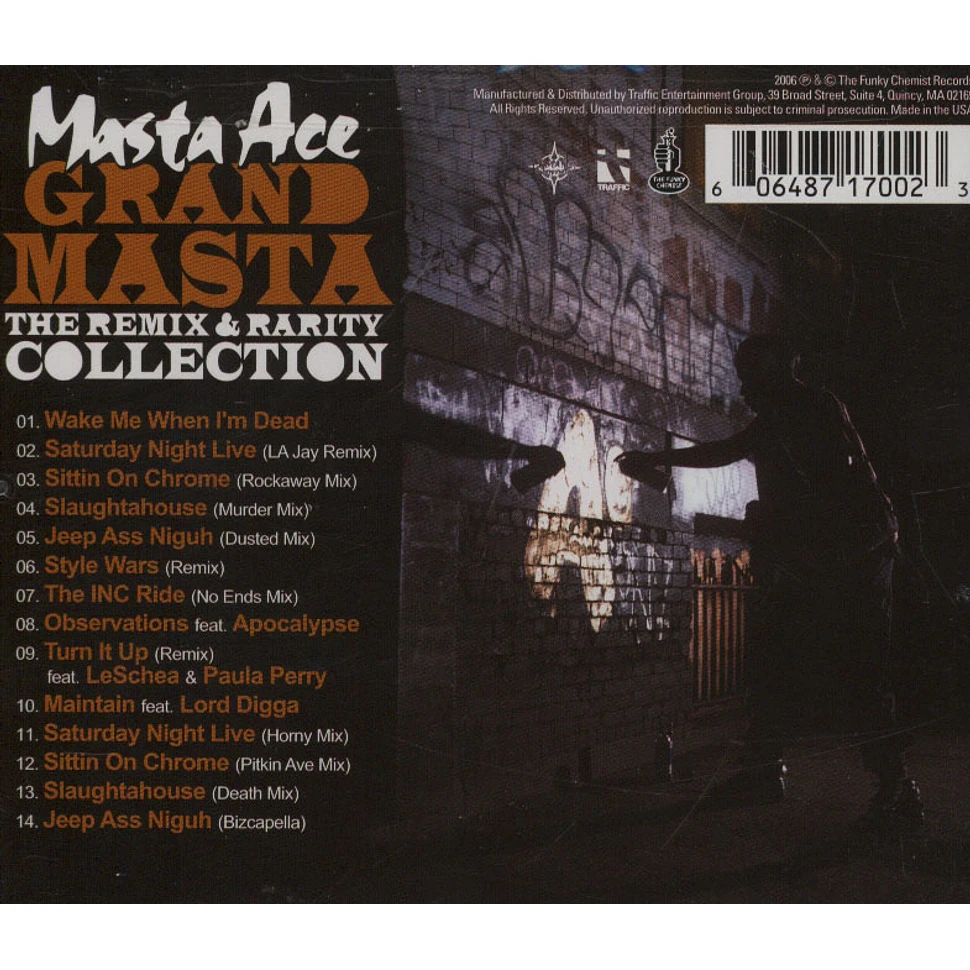 Masta Ace - Grand Masta - the remix & rarity collection