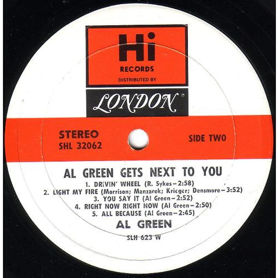Al Green - Al Green Gets Next To You