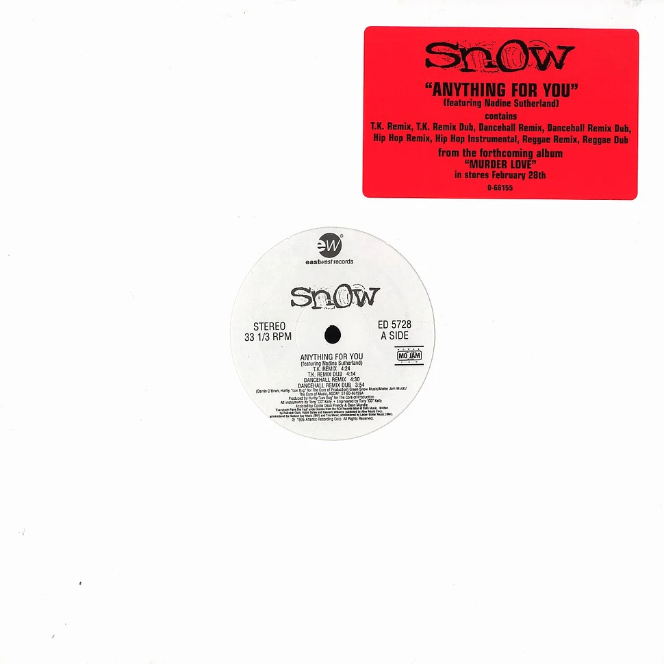 Snow - Anything for you
