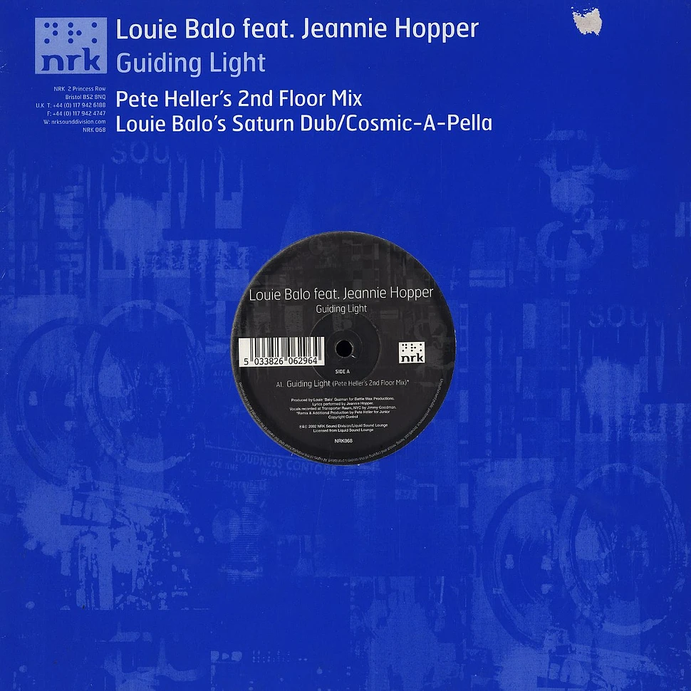 Louie Balo - Guiding light Pete Heller's 2nd floor mix feat. Jeannie Hopper