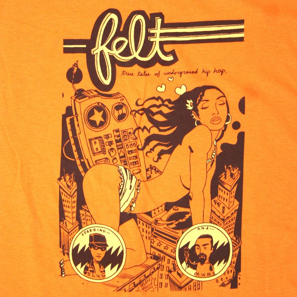 Felt (Murs & Slug) - True tales Women T-Shirt