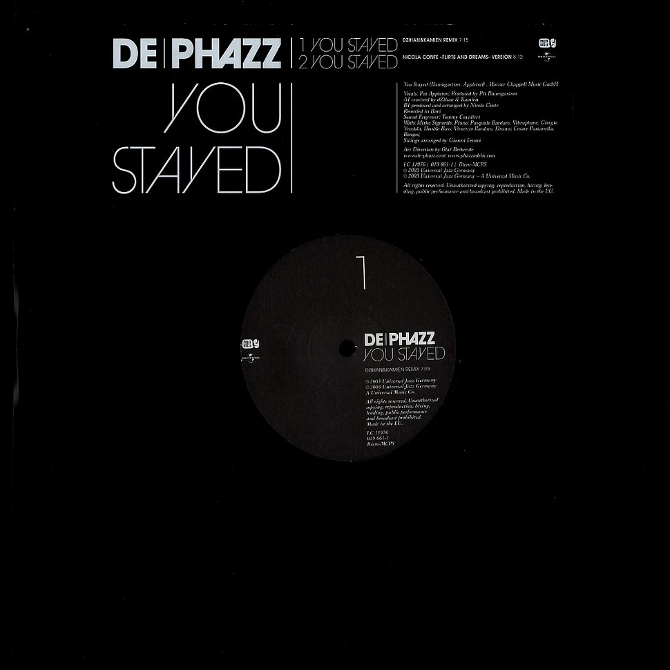 De-Phazz - You Stayed