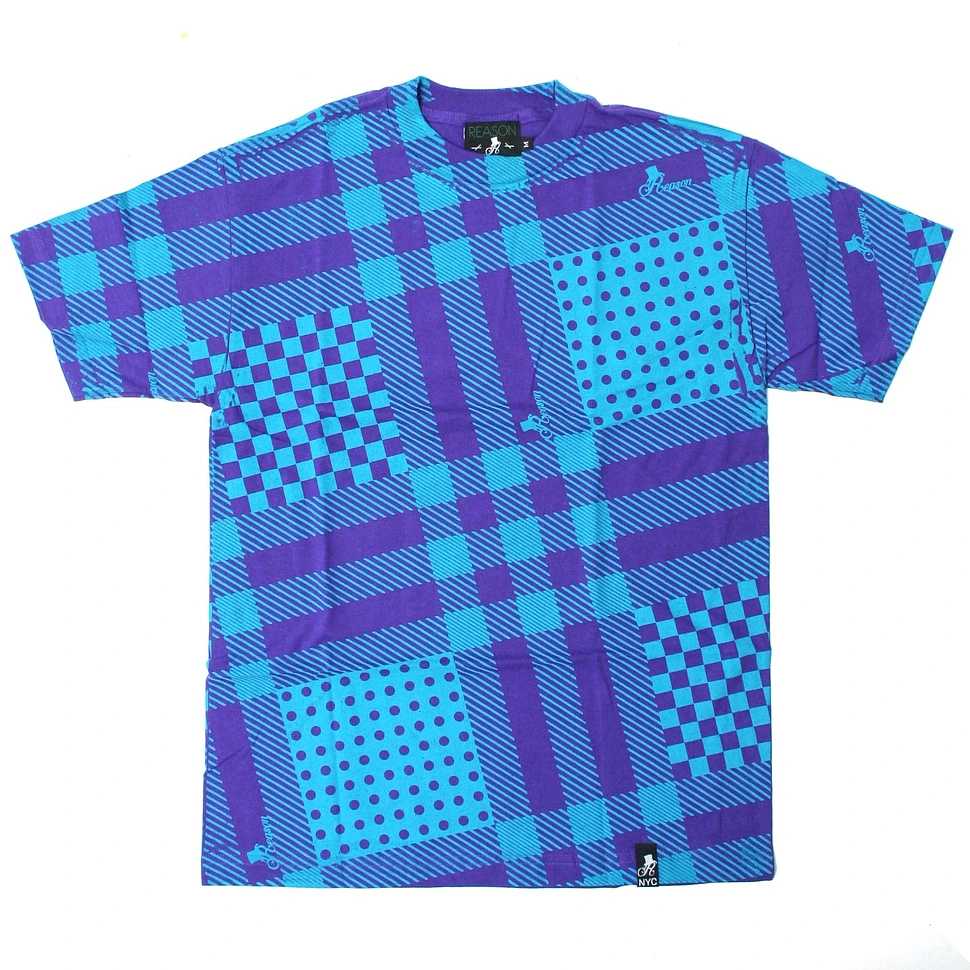 Reason - Monster plaid T-Shirt