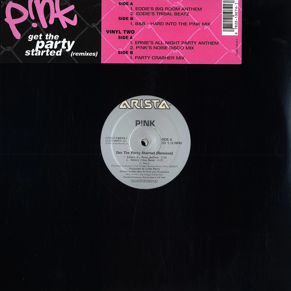Pink - Get the party started remixes