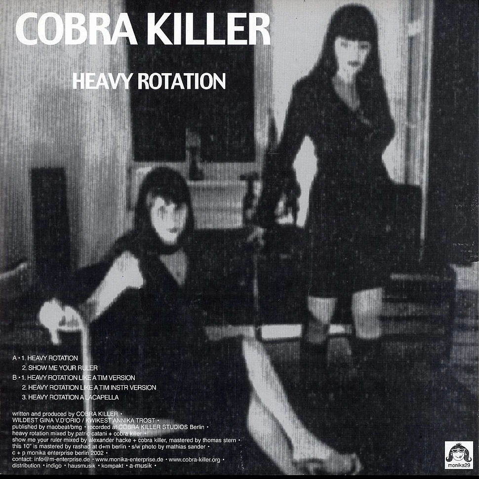 Cobra Killer - Heavy rotation