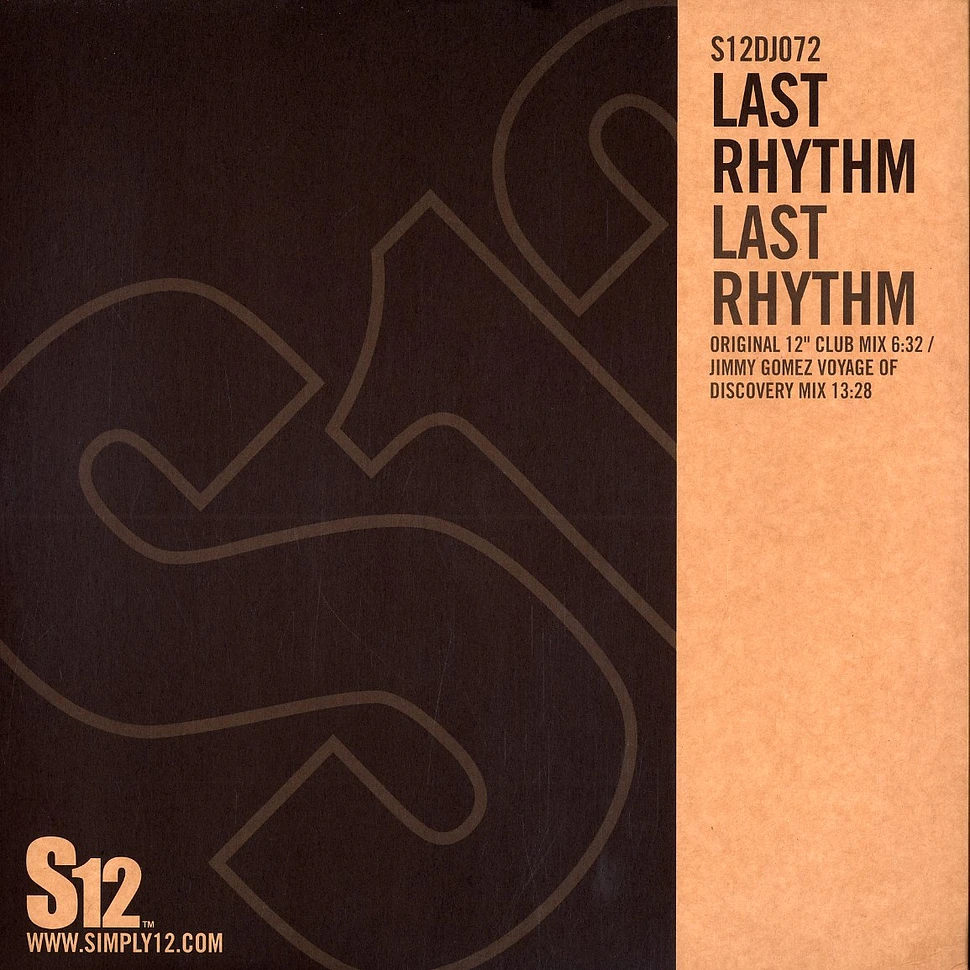 Last Rhythm - Last rhythm
