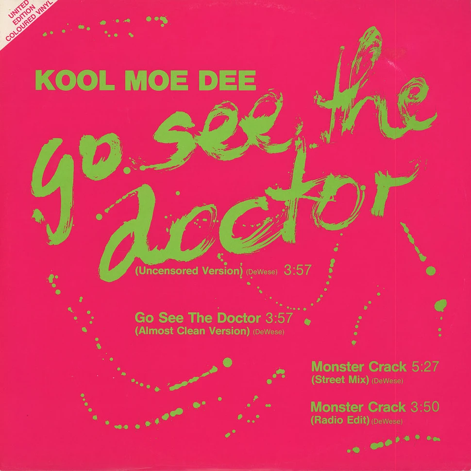 Kool Moe Dee - Go See The Doctor / Monster Crack