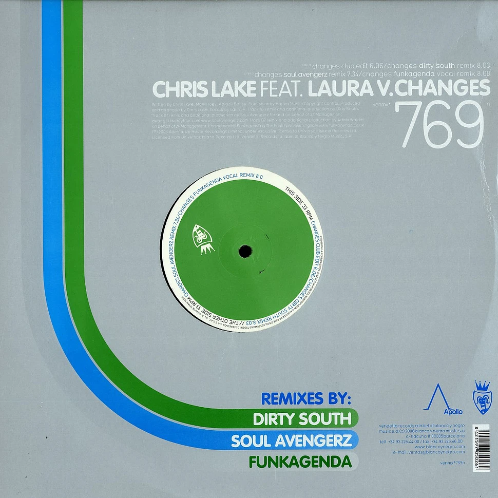 Chris Lake - Changes feat. Laura V remixes