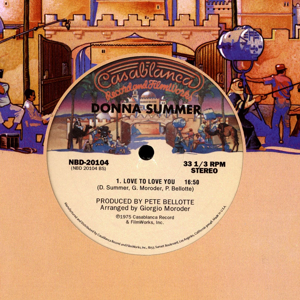 Donna Summer - I Feel Love / Love To Love You Baby