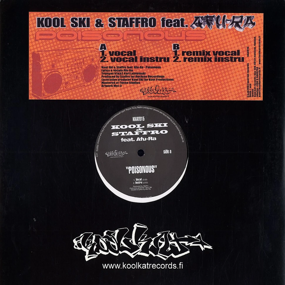 Kool Ski & Staffro - Poisonous feat. Afu-Ra