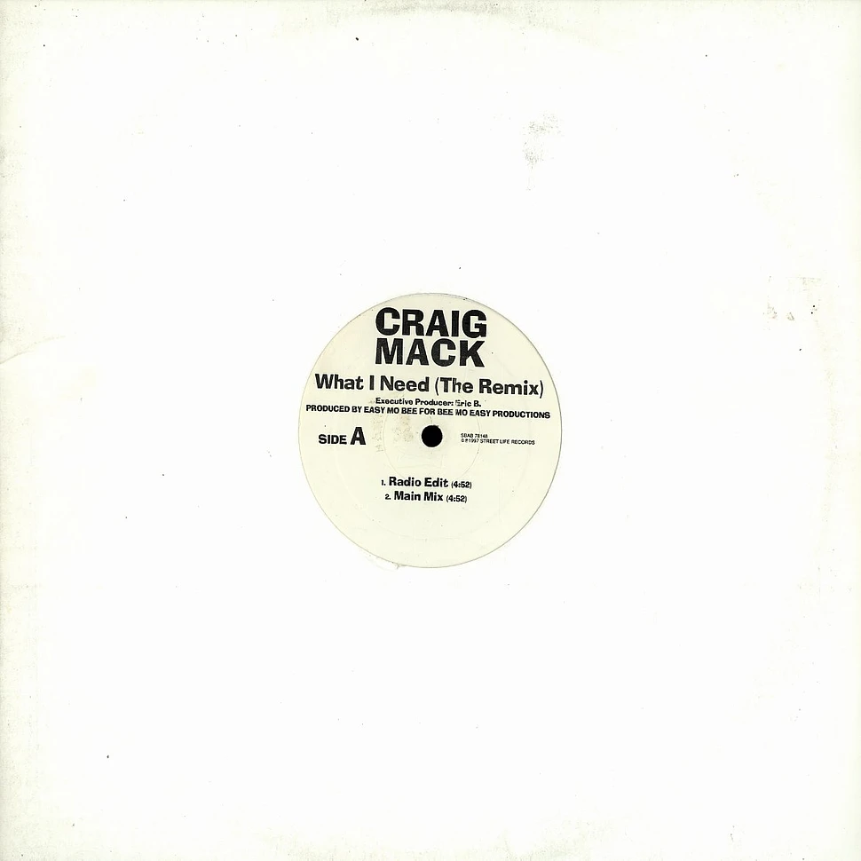 Craig Mack - What i need (remix)