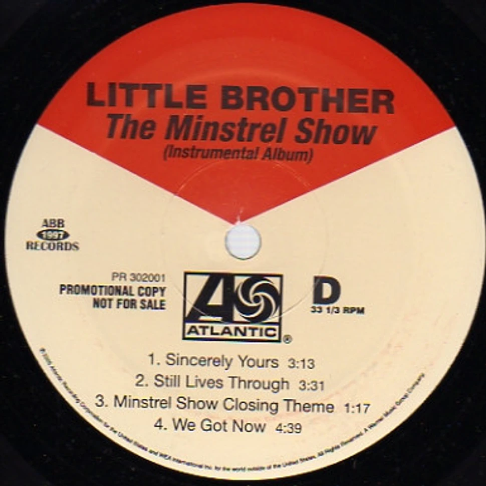 Little Brother - The Minstrel Show (Instrumental Album)