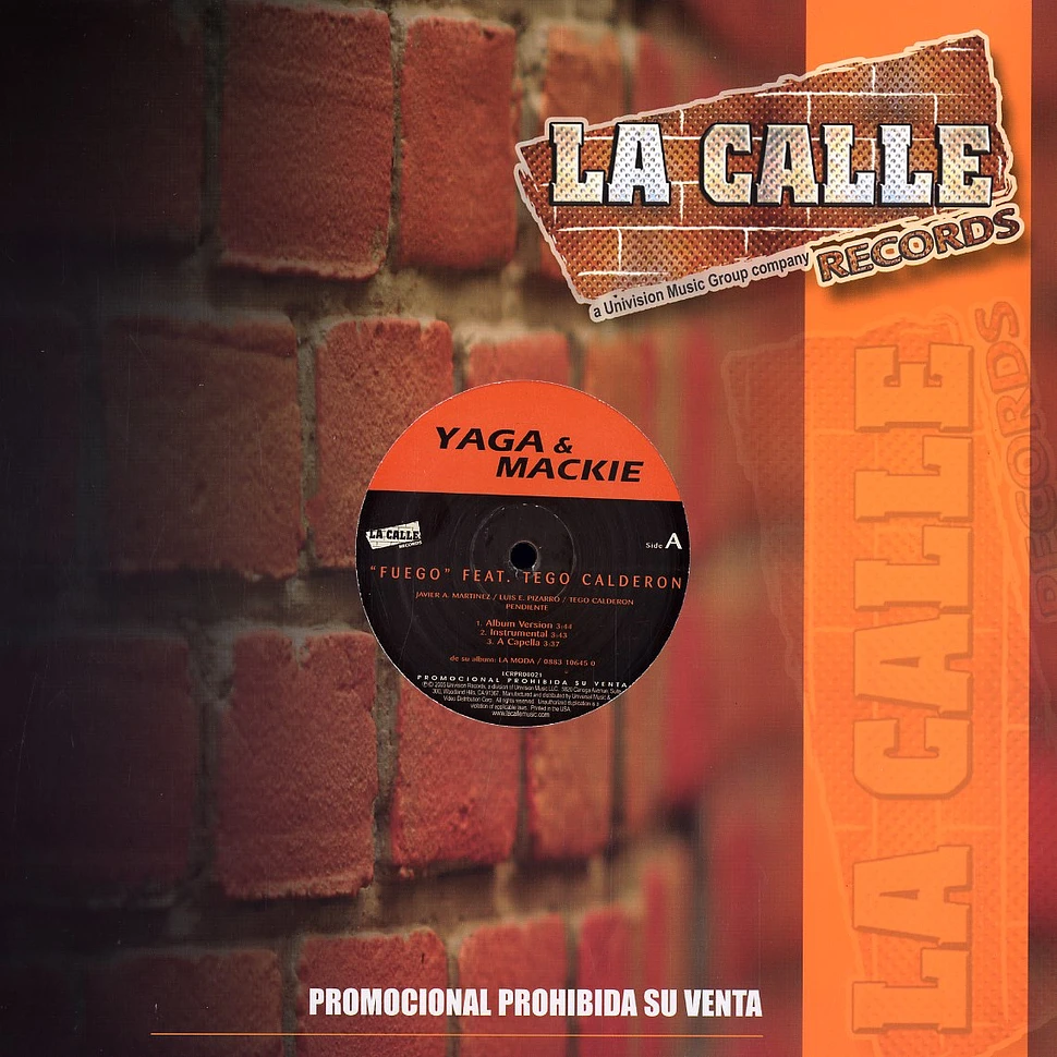 Yaga & Mackie - Fuego feat. Tego Calderon
