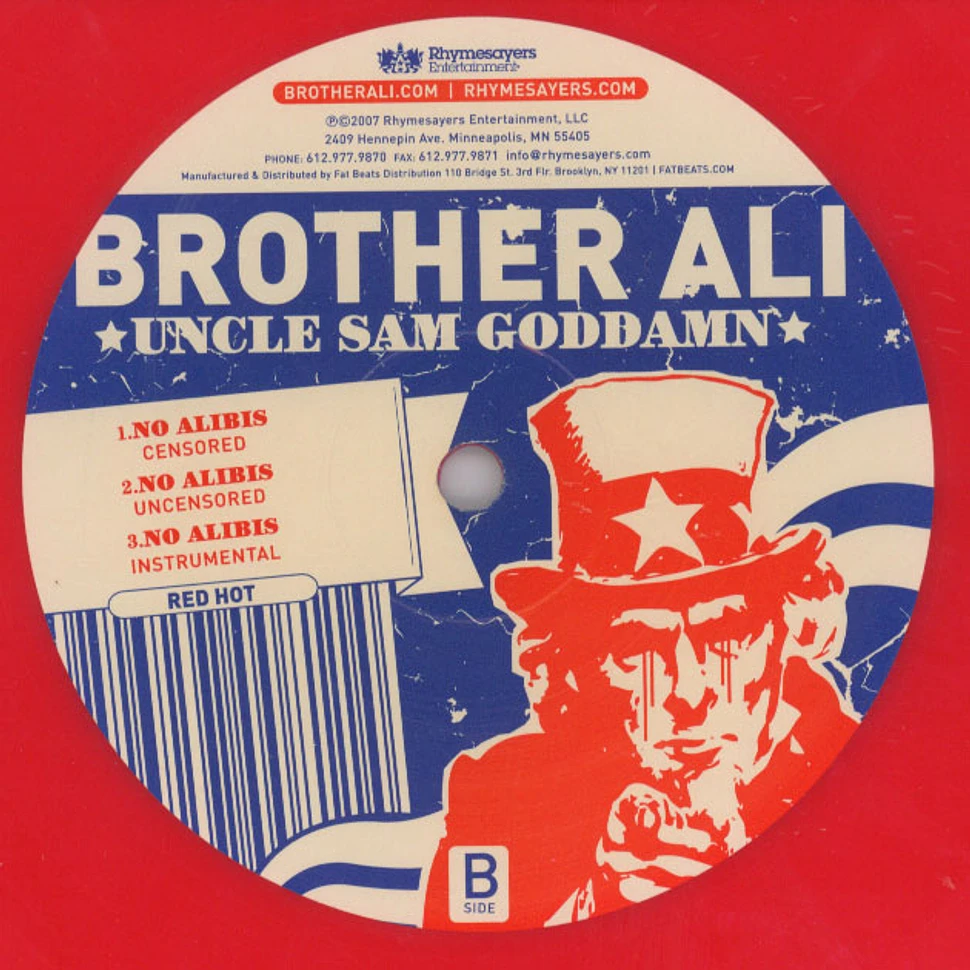 Brother Ali - Uncle Sam goddamn part 1 of 3