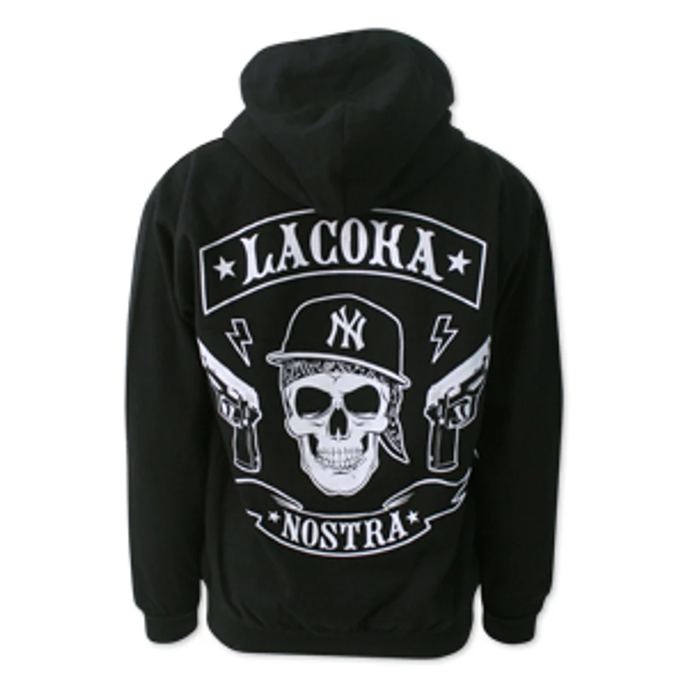 La Coka Nostra - MC NY logo backprint zip-hoodie