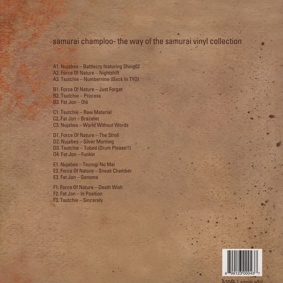Samurai Champloo - The Way Of The Samurai Vinyl Collection