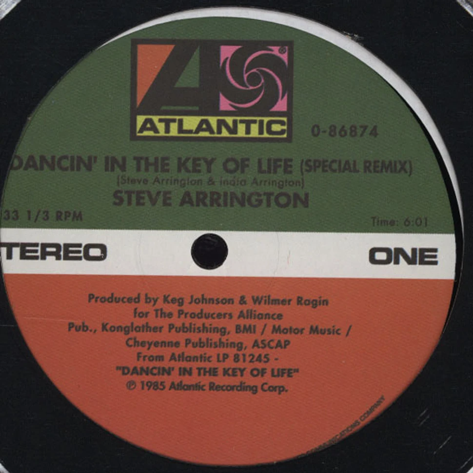 Steve Arrington's Hall Of Fame - Dancin In The Key Of Life / Feel So Real