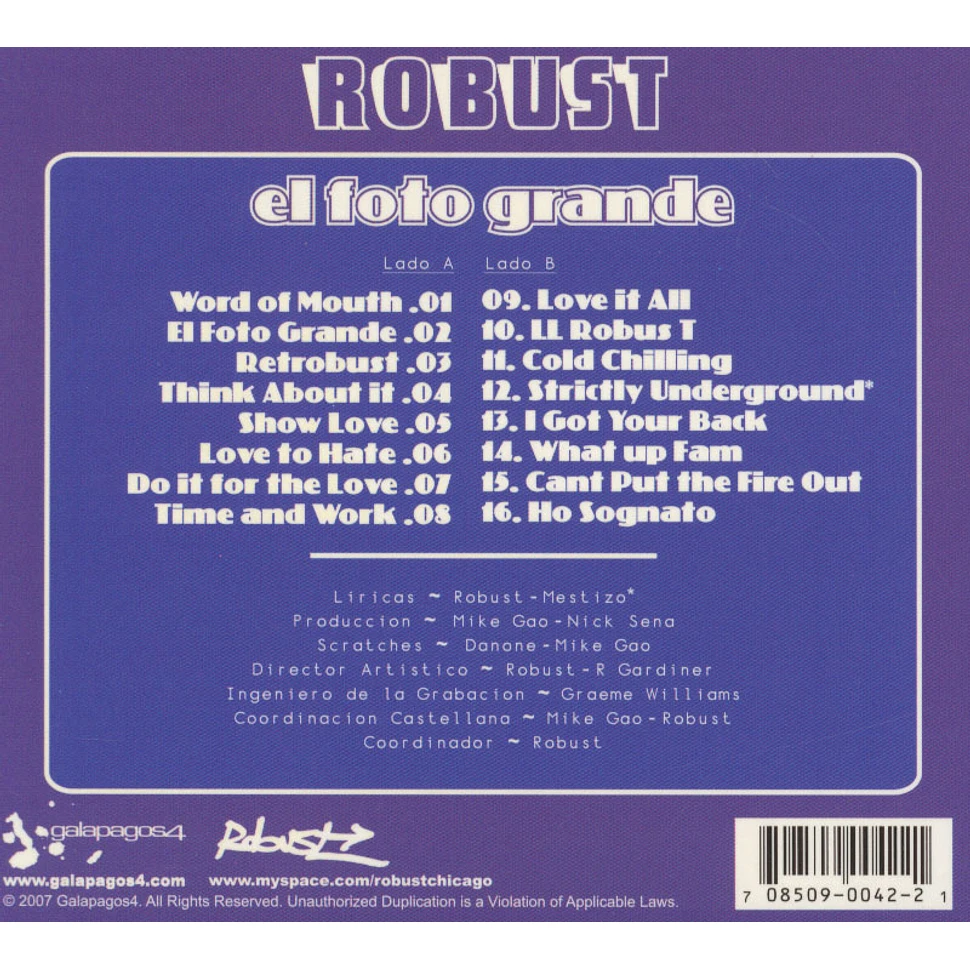 Robust - El Foto Grande