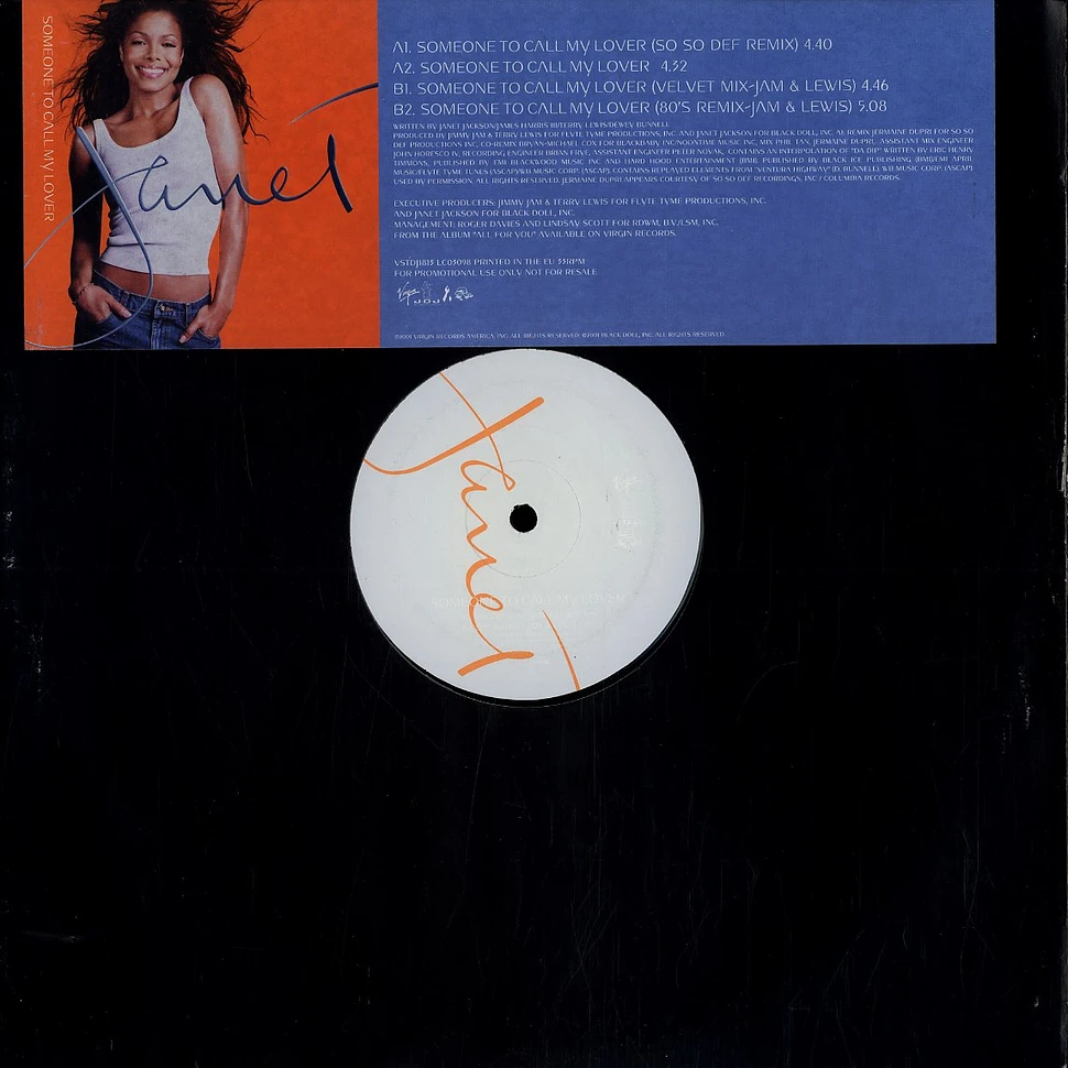 Janet Jackson - Someone to call my lover So So Def remix
