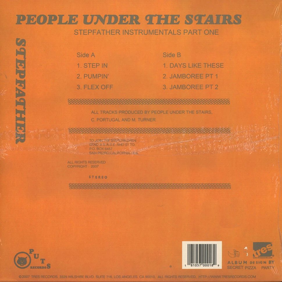 People Under The Stairs - Stepfather Instrumentals Part 1