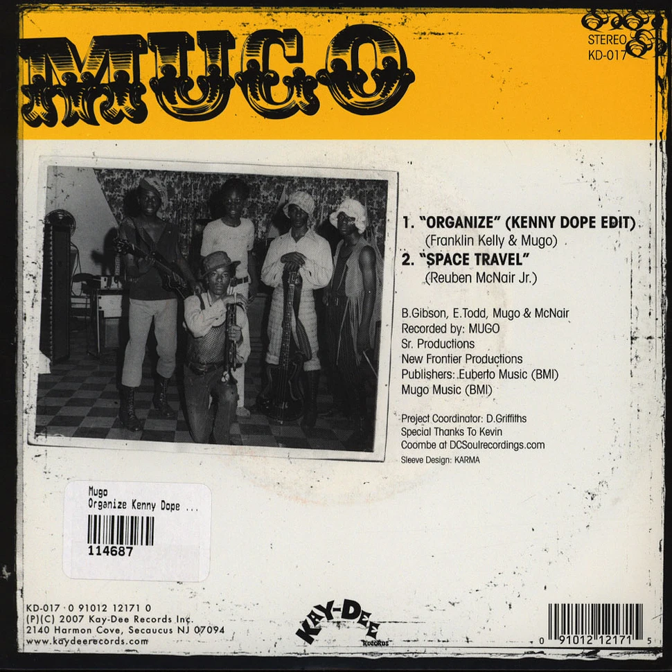 Mugo - Organize Kenny Dope edit
