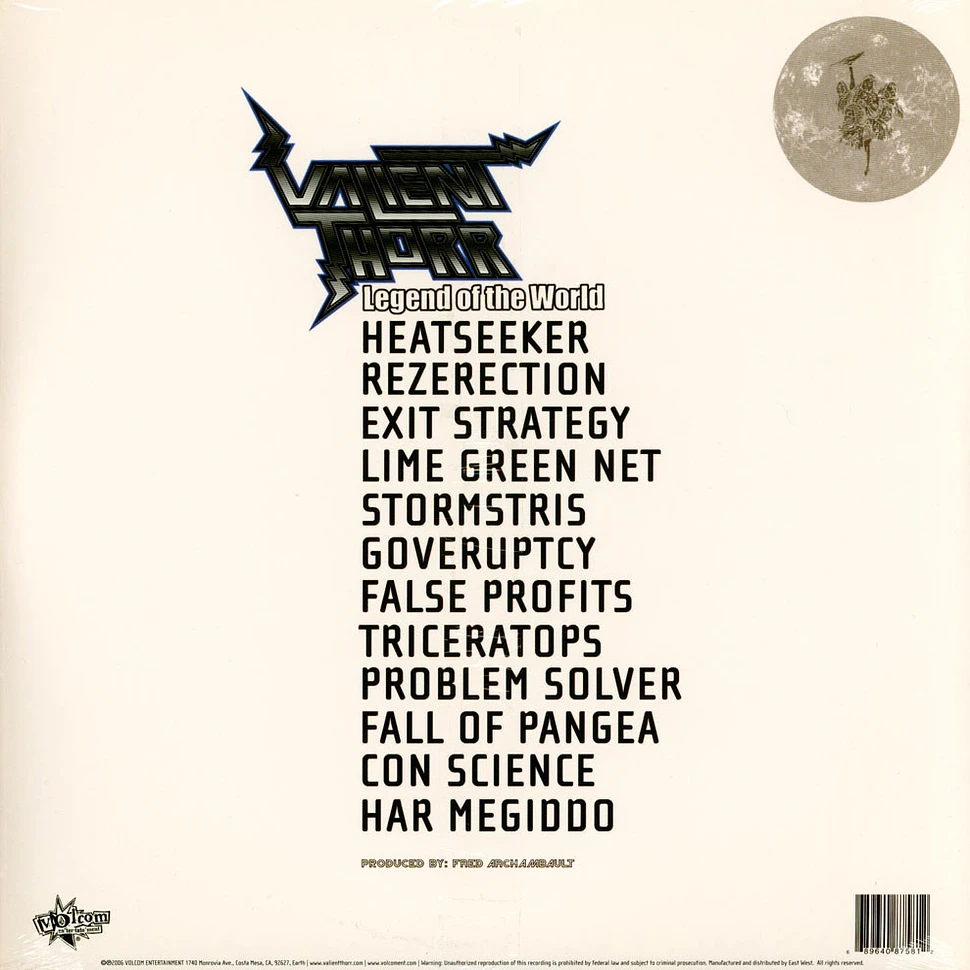 Valient Thorr - Legend of the world