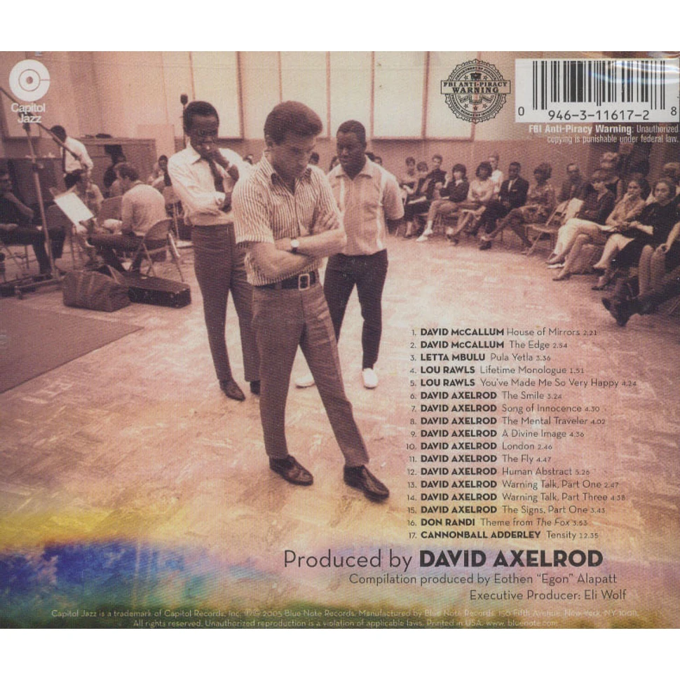 David Axelrod - The edge - David Axelrod at Capitol Records 1966-1970