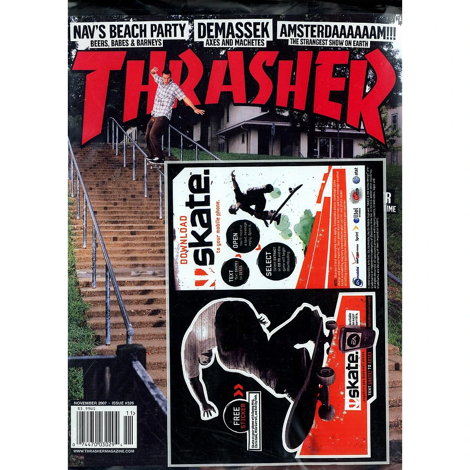Thrasher Magazine - 2007 - November - Issue 326